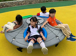 幼儿园游乐场户外手推转椅儿童游乐设备小型玩具